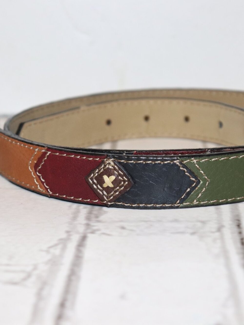 ✨ Rolfs Brown Belt · Size L · 31–35" · 1" Wide · Leather on Man‑Made Material